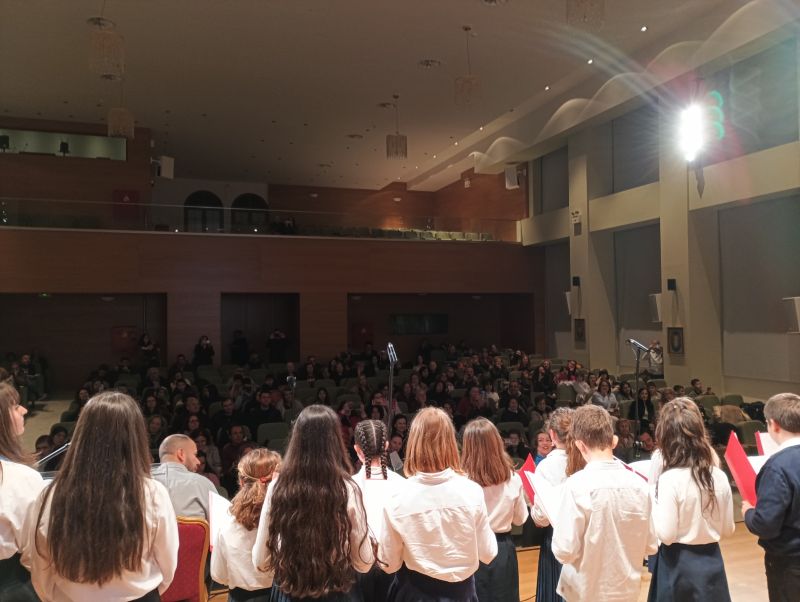 Γιορτή 25ης Μαρτίου Κατηχητικών Συνάξεων Δράμας
